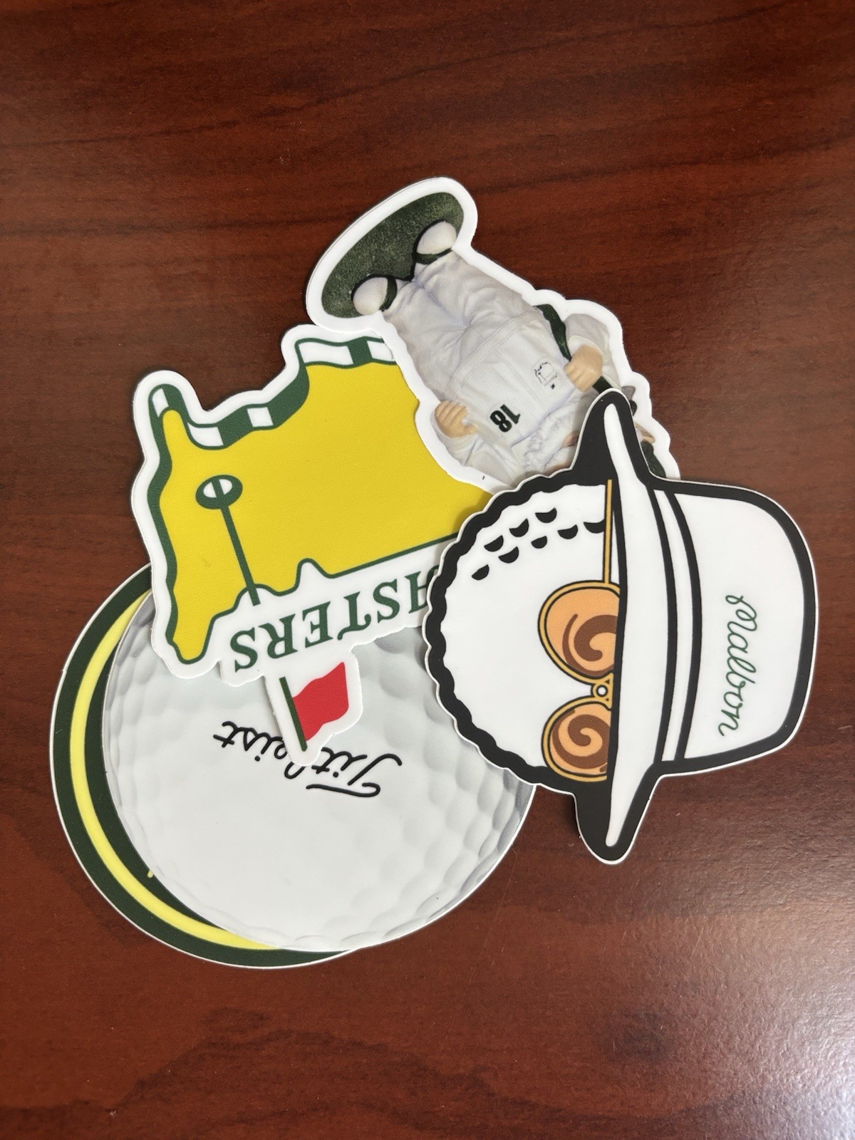 golf stickers decals (high quality) – 5 Total
