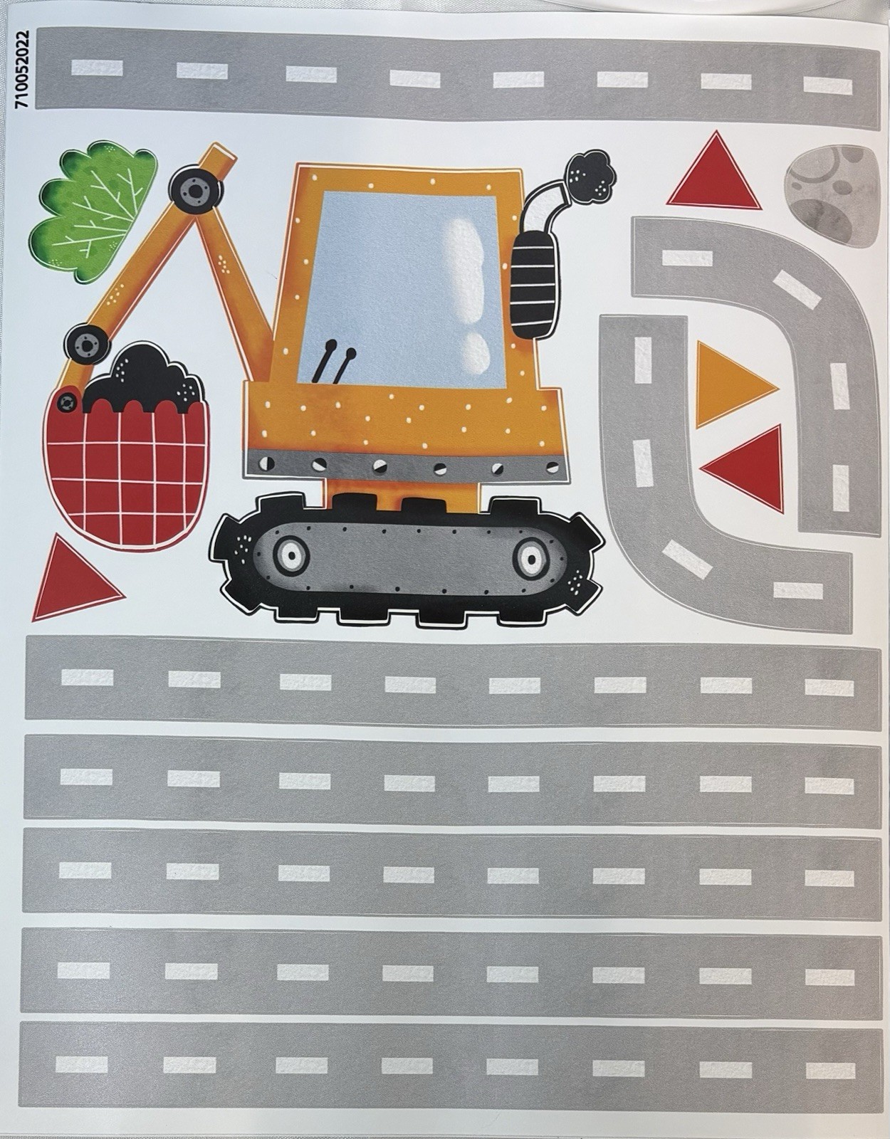Construction Cars Wall Decals Trucks Tractor Vehicles Removeable Wall Stickers