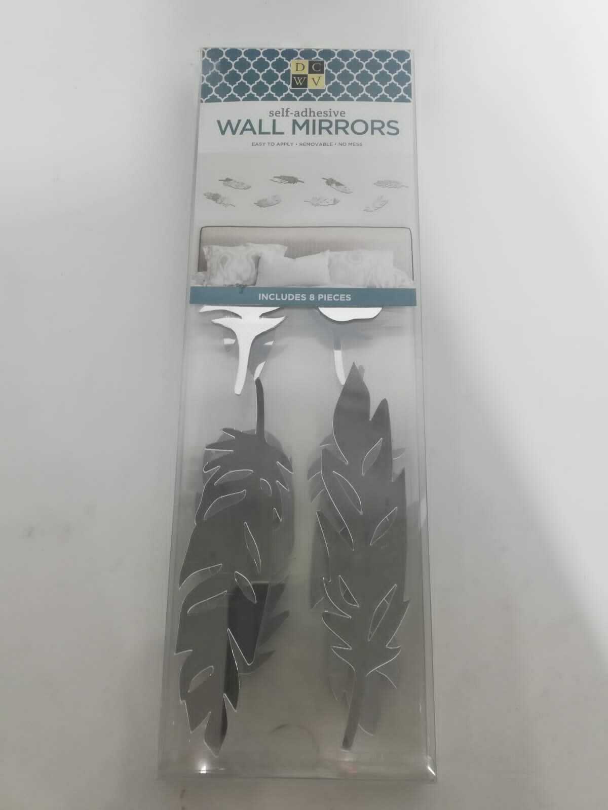 Self-Adhesive Wall Mirrors Easy To Apply Removable No Mess (LOC RM G 8-3)