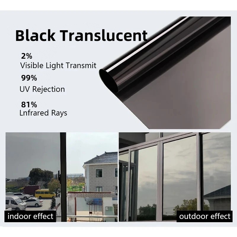 Self Adhesive Mirror Reflective Wall Sticker Film Paper Kitchen Decor