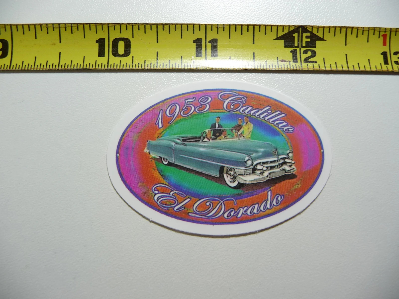 HOT ROD 1953 CADILLAC EL DORADO SMALL STICKER DECAL VEHICLE CLASSIC RIDE