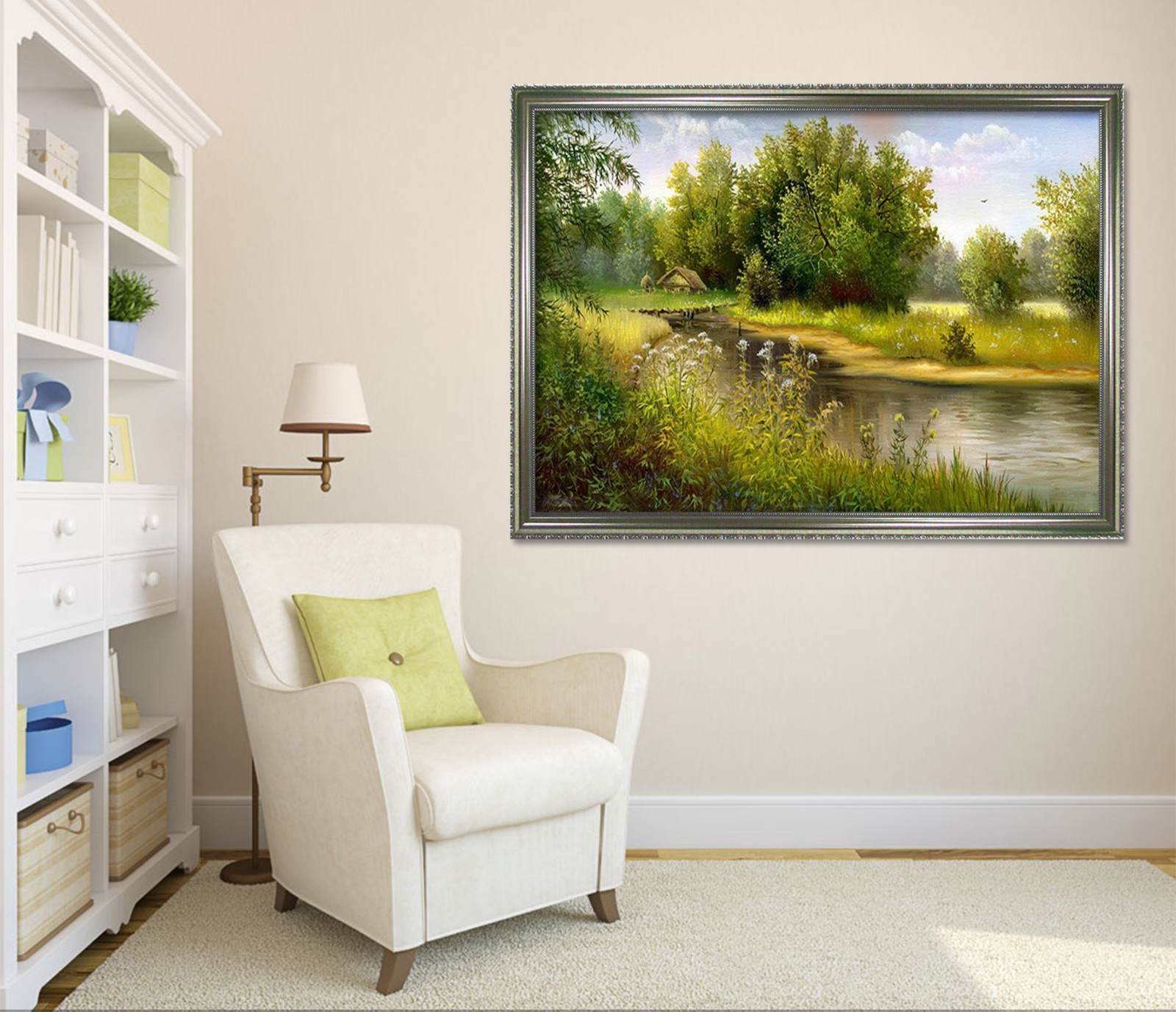 3D Clear River 4 Framed Poster Home Decor Print Painting Art AJ WALLPAPER