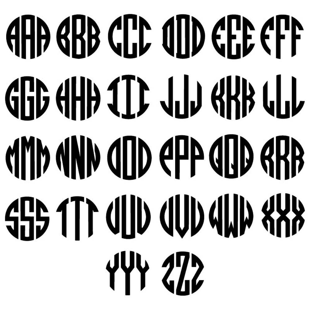 **SALE** Mickey Mouse Monogram Vinyl Decal – Disney – Auto, Stanley, Cell Phone,
