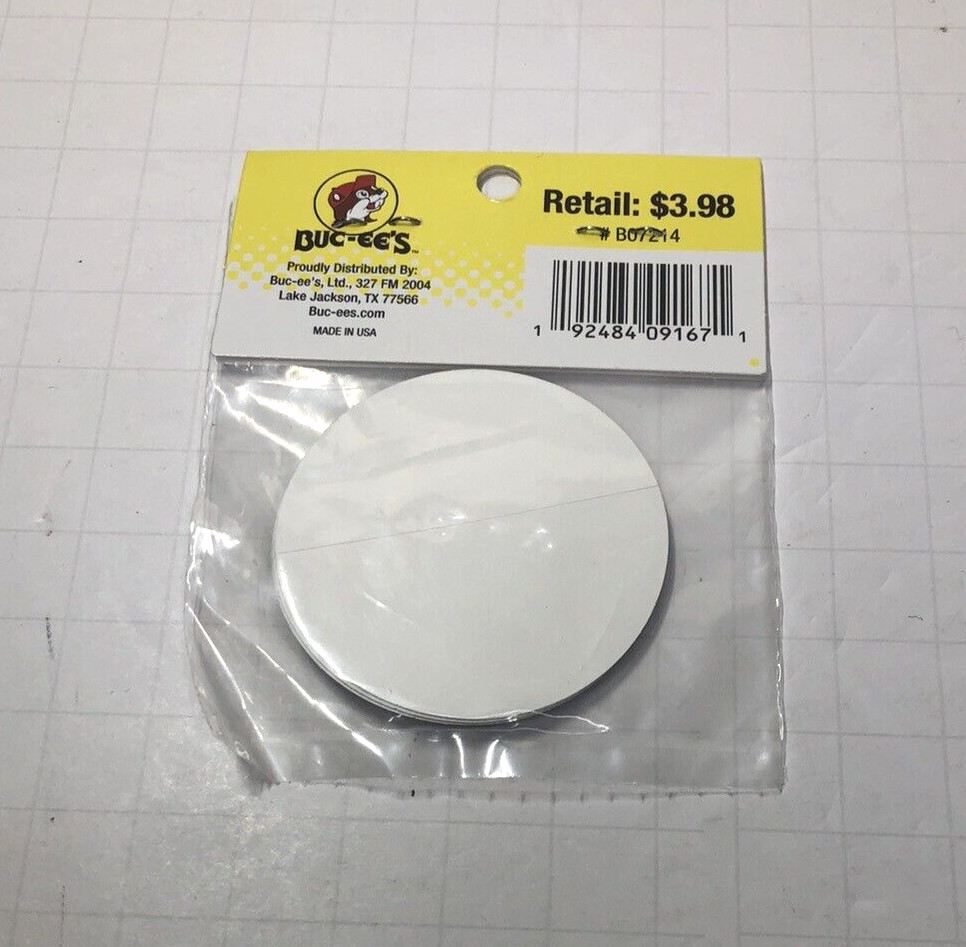 Buc-ee’s Sticker Pack – 10 Stickers with Buc-ee's Logo – Variety of sizes