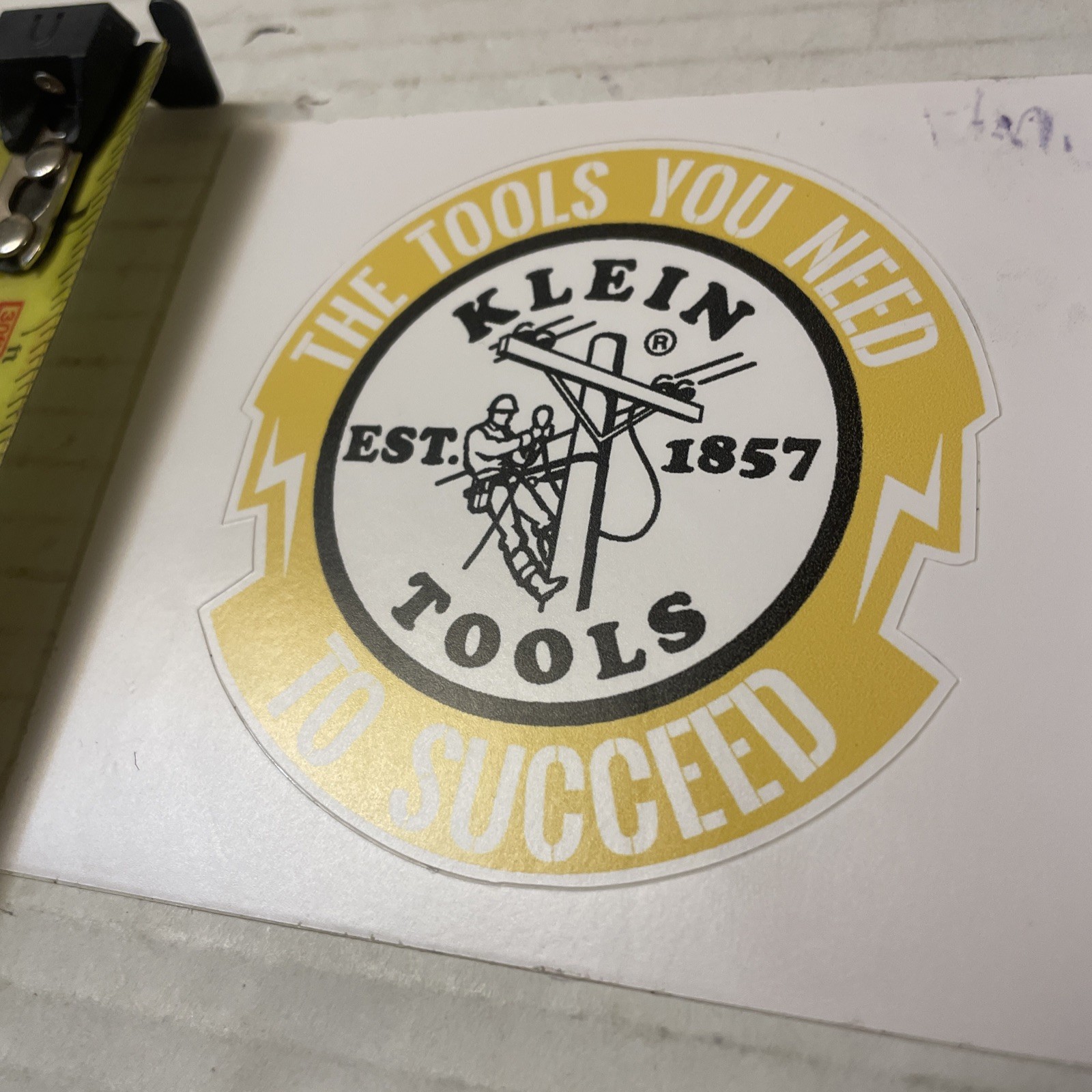 Klein Tools Tradesman Club Exclusive Giveaway Sticker May ‘22 The Tools You Need