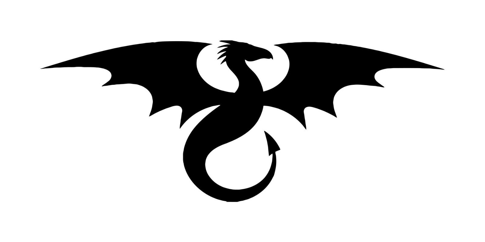 FLYING DRAGON Vinyl Decal Sticker -V3- Wyvern Medieval Fantasy Gaming