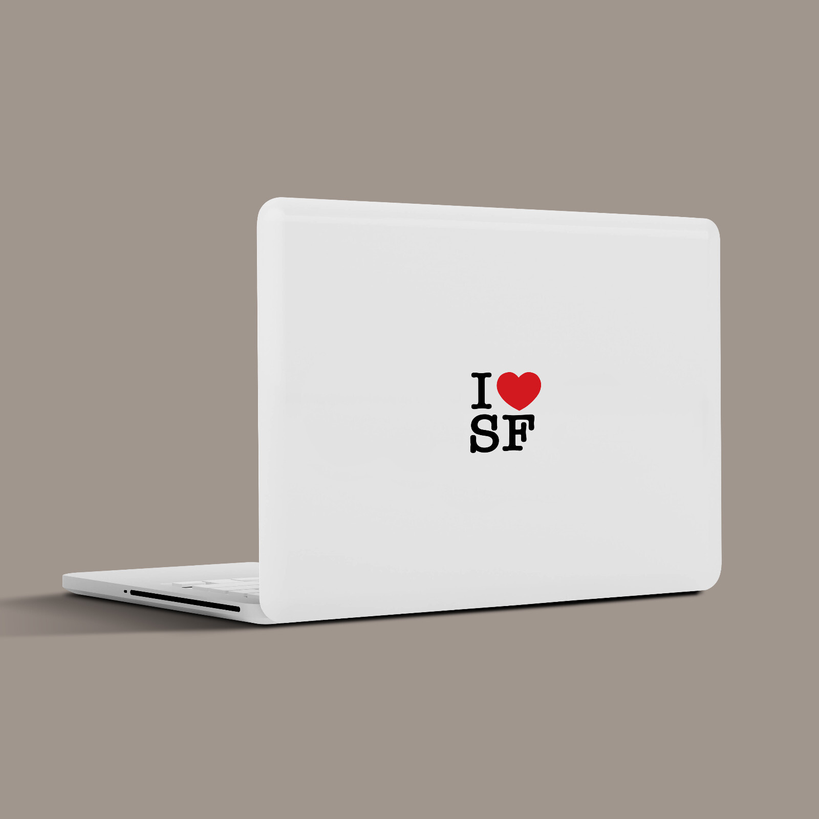 I Love SF Design Vinyl Sticker Decals