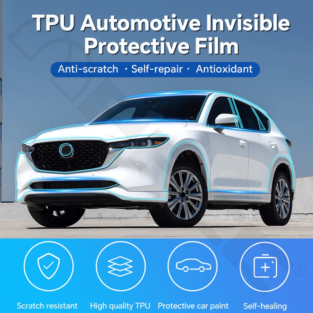 For Mazda CX-5 CX5 2022-2025 Full Car Precut Kit Paint Protection Film Gloss PPF