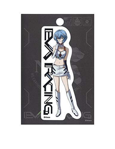 Evangelion Sticker Rei Ayanami Race Queen W51mm x H100mm from Japan 3742