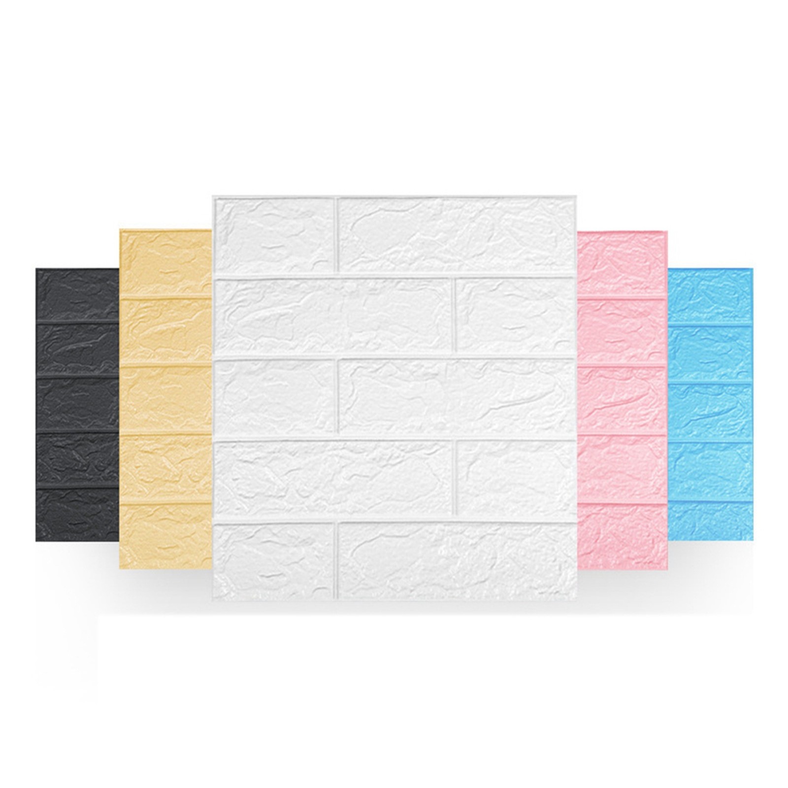 30Pcs Self-Adhesive 3D Brick Sticker DIY Foam Room Kitchen Roof Ceiling3681