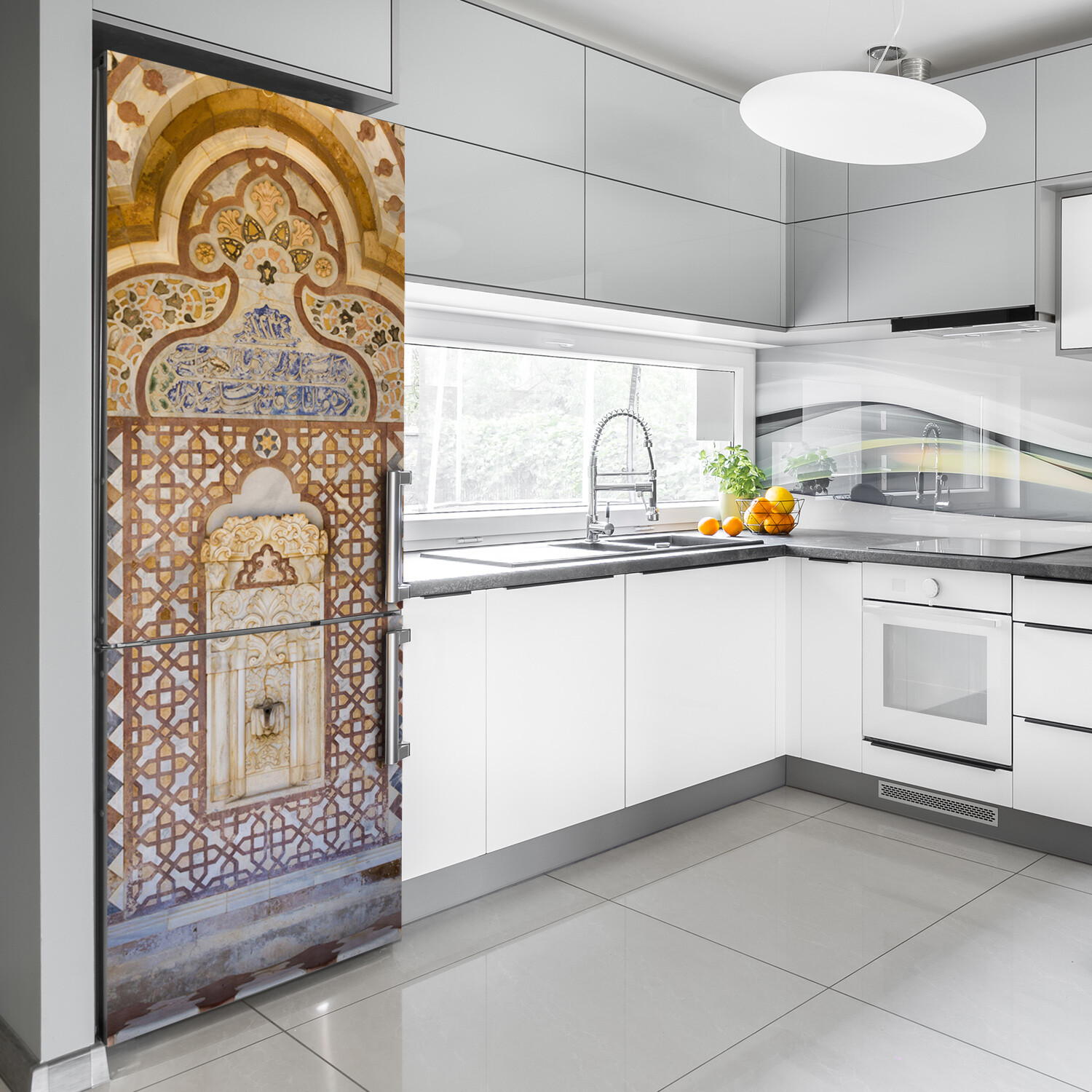 Magnet Sticker Refrigerator removable Architecture Lebanon Palace