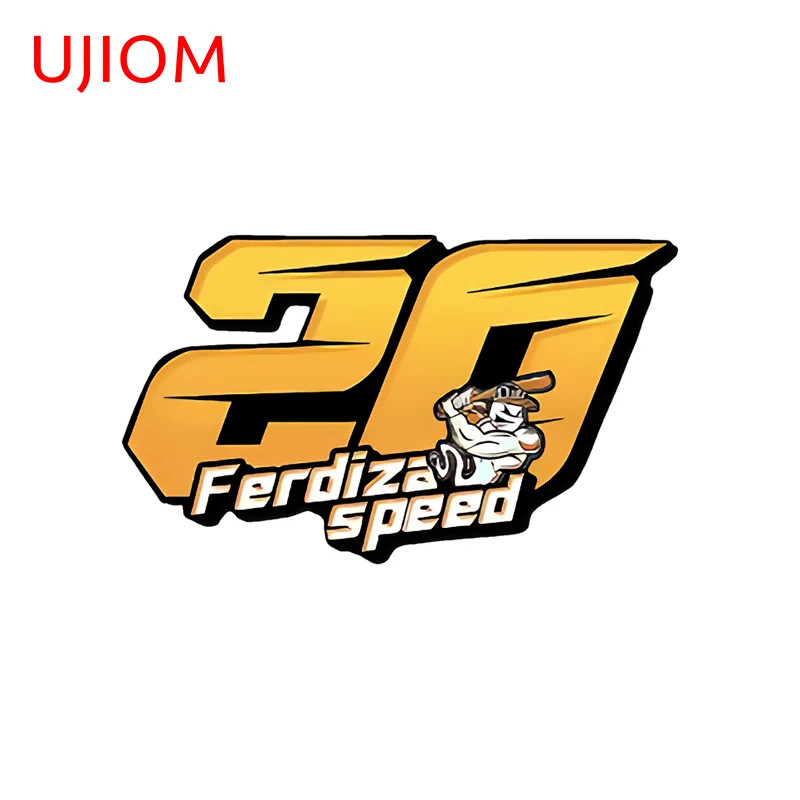 UJIOM Number Fashionable Creative Wall Sticker Enchanting Eye Catching Decal