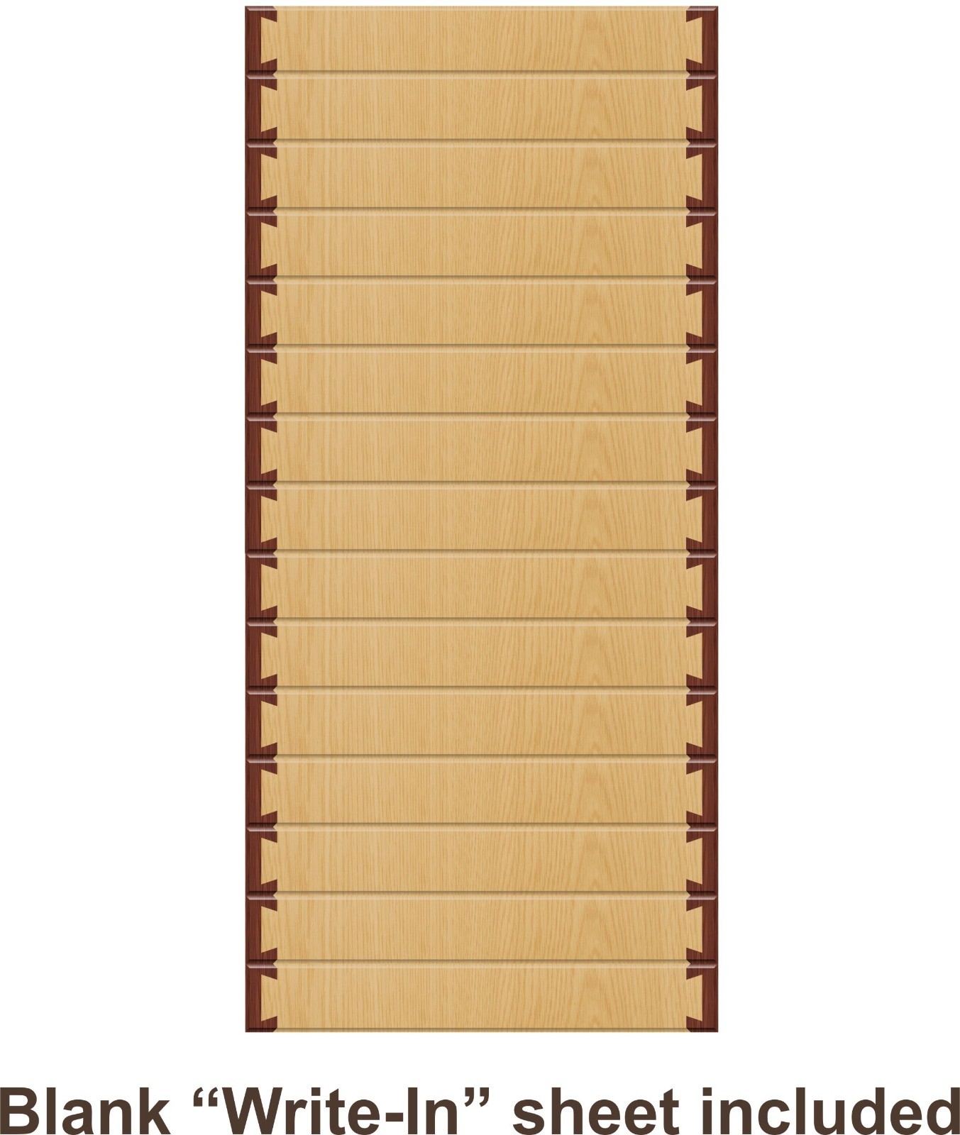 Organizer Labels for Wood Tool Drawers & Cabinets – Master Woodworker 10 PC Set