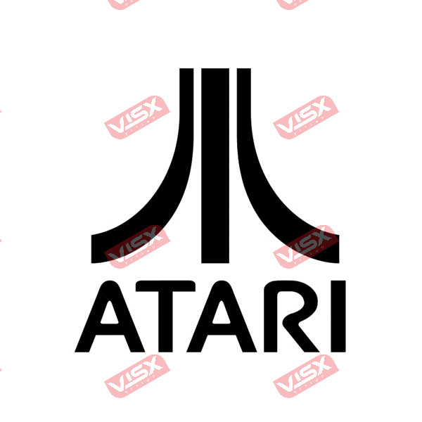 Atari Gaming Decal Sticker Vinyl Retro Video Game Console Controller Vintage Arc