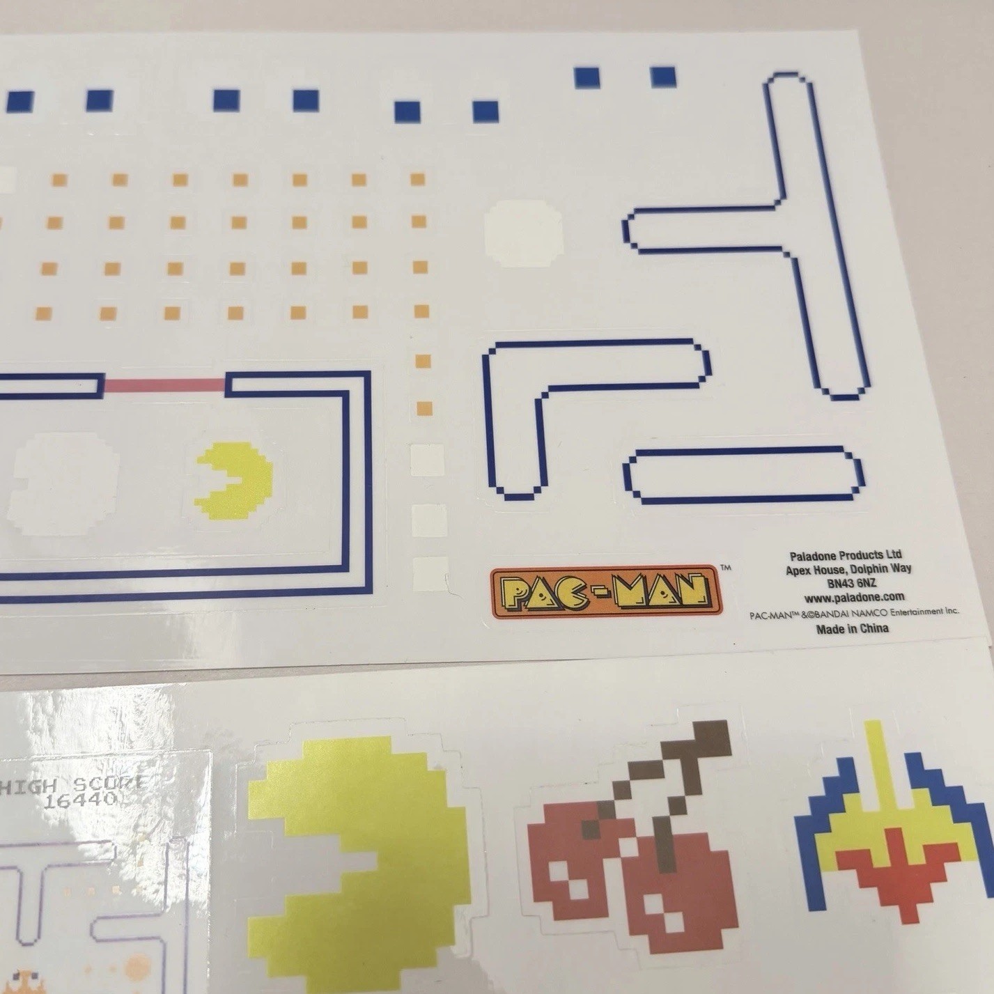 Vintage Pac man Stickers Arcade Pixel Assorted Sticker Video Games Pacman Retro