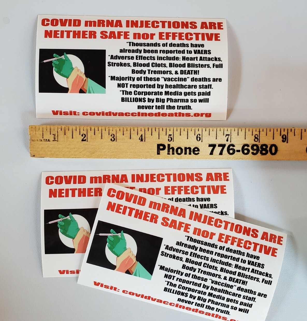 ANTI VACCINE VAXX VAX 💉 Big Pharma mRNA Stickers VARIETY PACK (6)