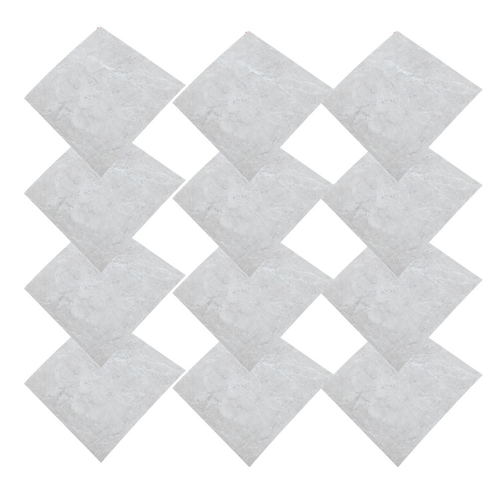 12 Pcs Self Adhesive Backsplash Marble Self-adhesive Wall Stickers