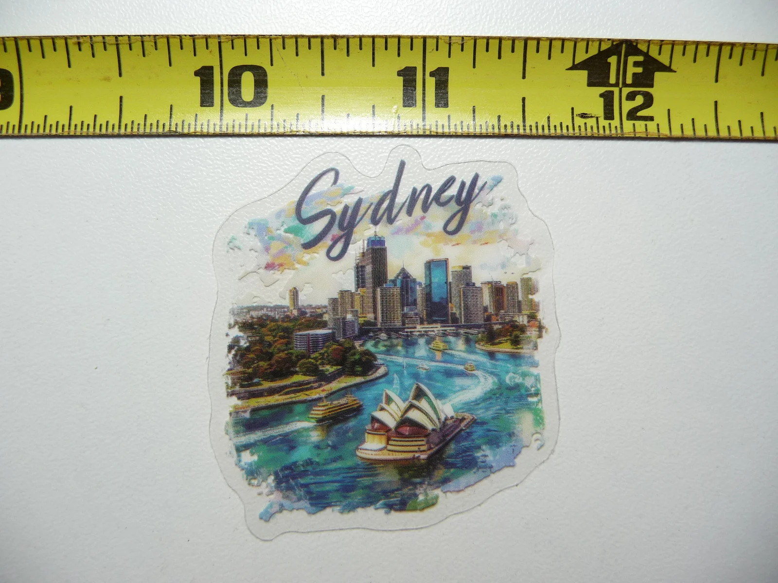 SYDNEY AUSTRALIA SMALL STICKER DECAL TRAVEL VIEW SITE COLORFUL VISIT VACATION