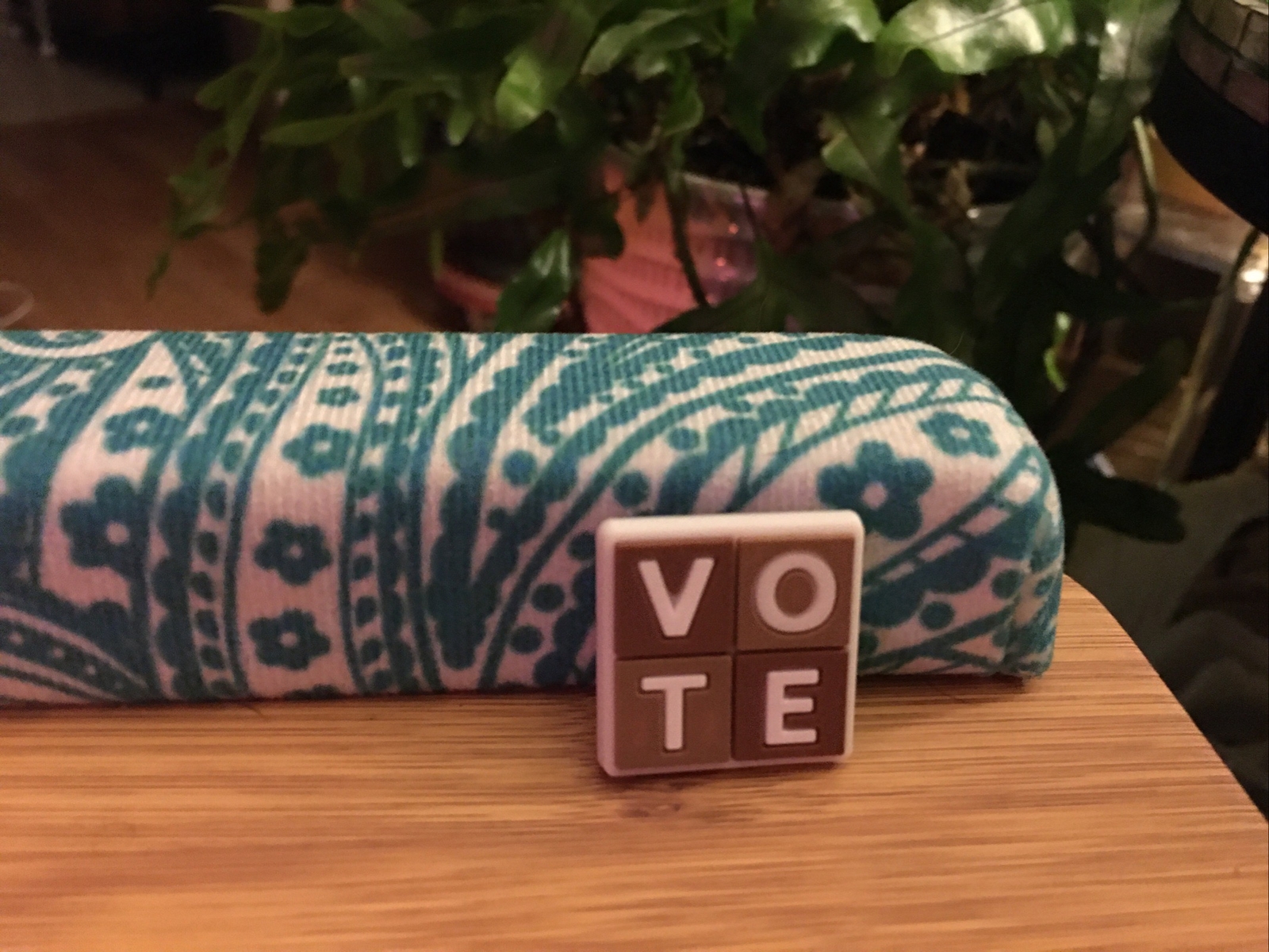 VOTE Square Block Scrabble Letter Shoes Charm Crocs~Stand Out Be Different