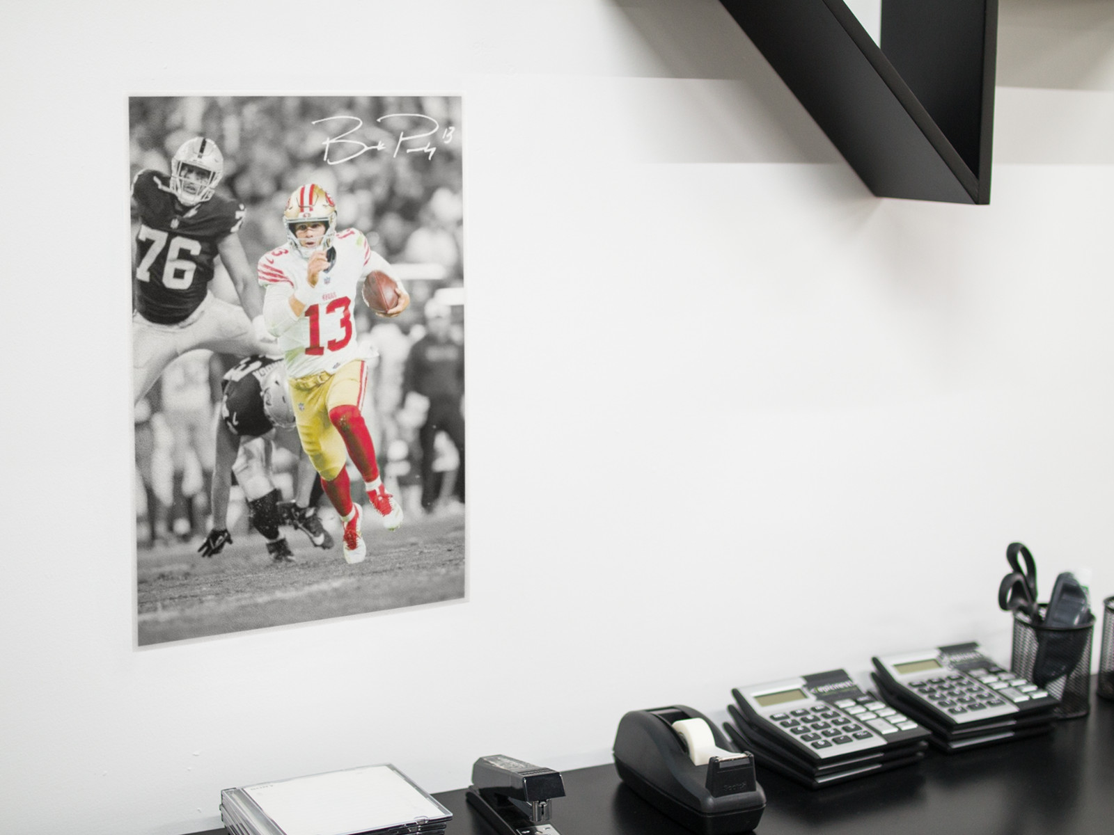 BROCK PURDY Football Wall Vinyl Decal Poster Print Removable Adhesive