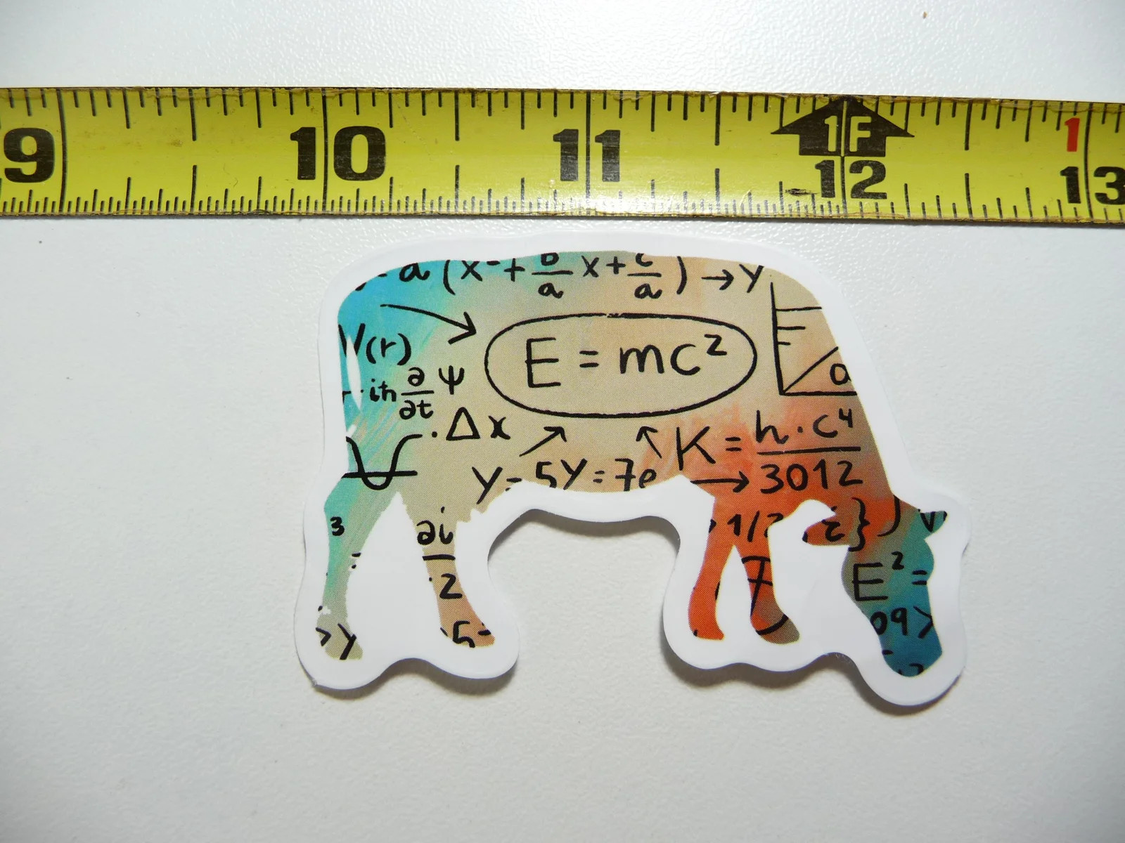 MATH E=MC2 FORMULAS SMALL STICKER DECAL TEACHER STUDENT SCHOOL COLLEGE