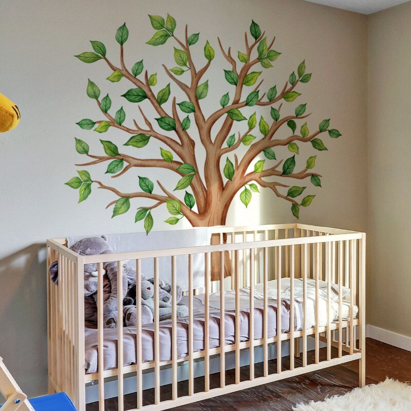 PVC Large Tree Wall Stickers Decal Home for Living Room Bedroom Kids