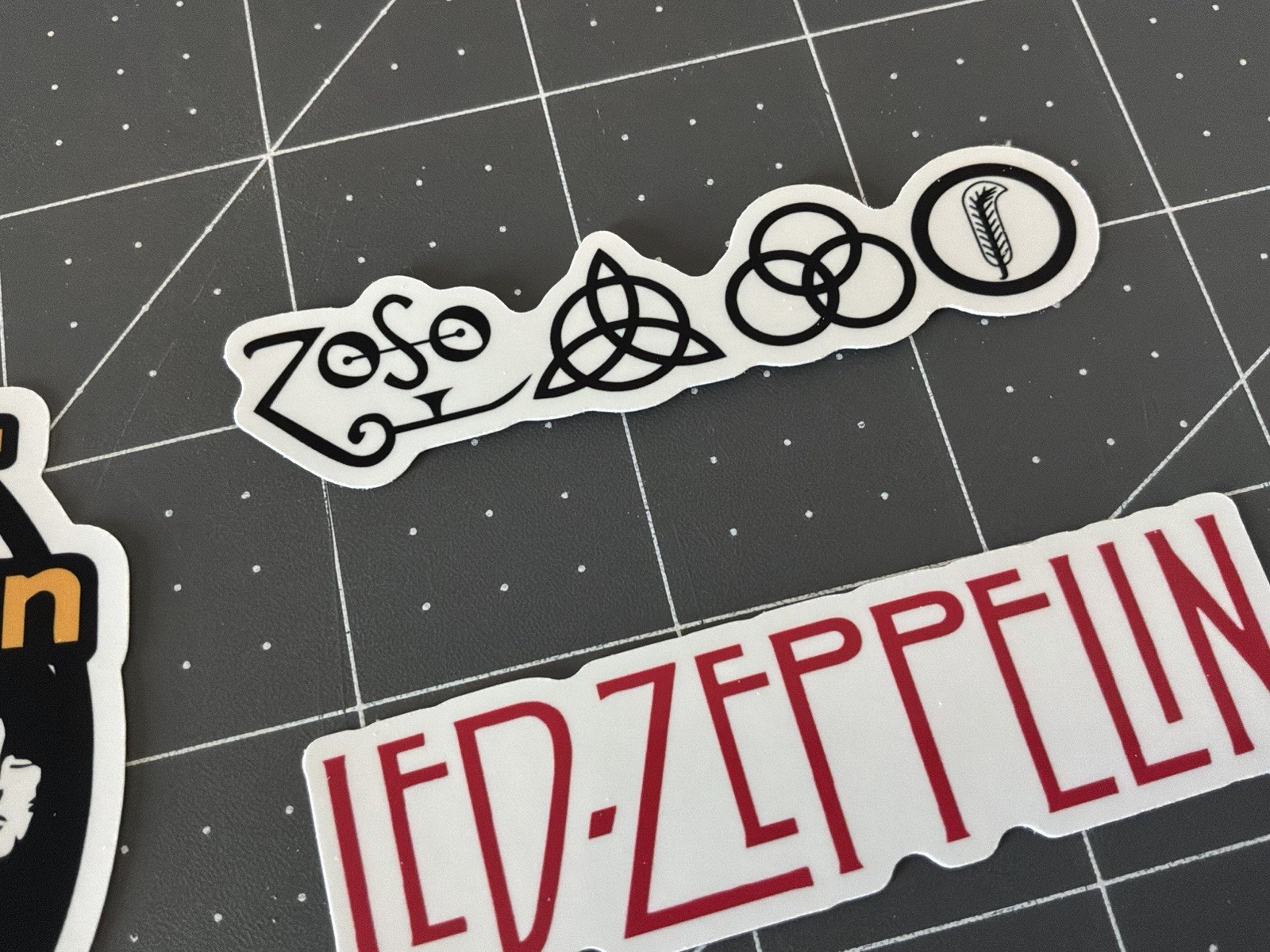 Led Zeppelin Stickers 3 Sticker Lot 3”