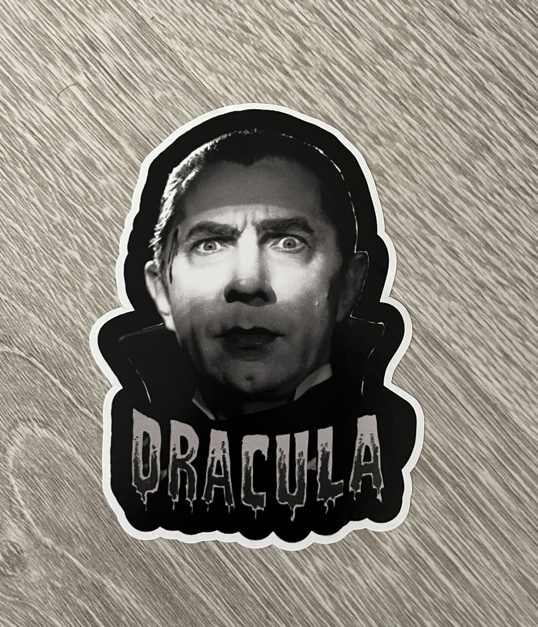 Dracula Sticker , Classic Movie Monsters , Famous Monsters