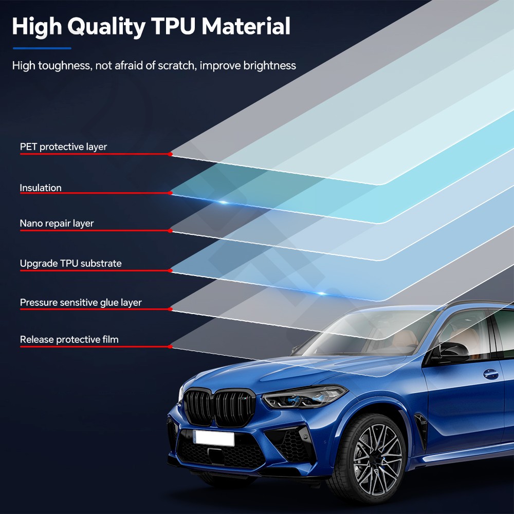 BMW X5M F95 COMPETITION 2020-2022 Full Car Kit PreCut Paint Protection Film PPF