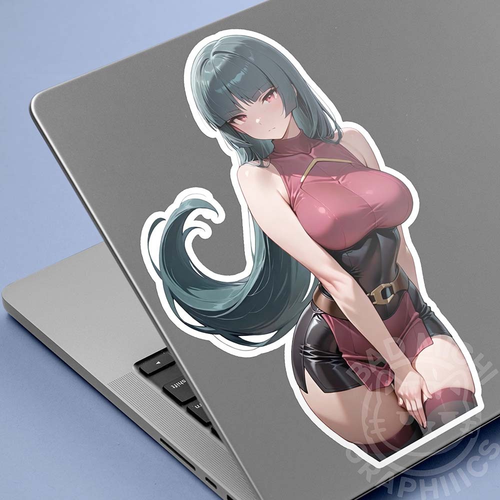 Sabrina Natsume 7” Vinyl Sticker Waifu Anime Manga Lewd Laptop Skateboard Car 01