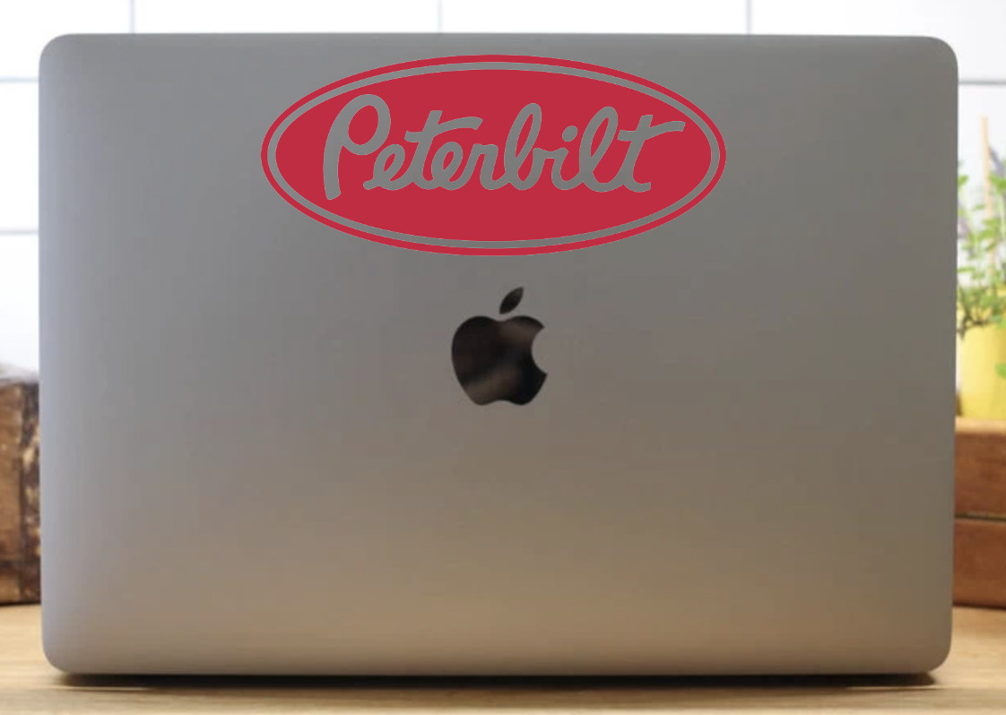 Peterbilt Logo Decal- Semi Sticker- 18 Wheeler Decal- Vinyl Decal- Truck Decal