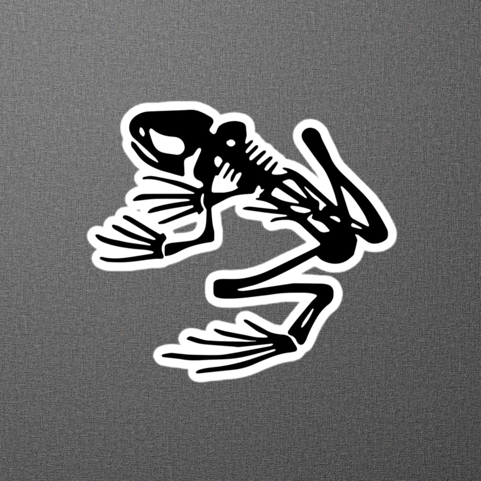 Navy Seals DEVGRU US Seal Team Frog Skeleton Sticker, 4" Length