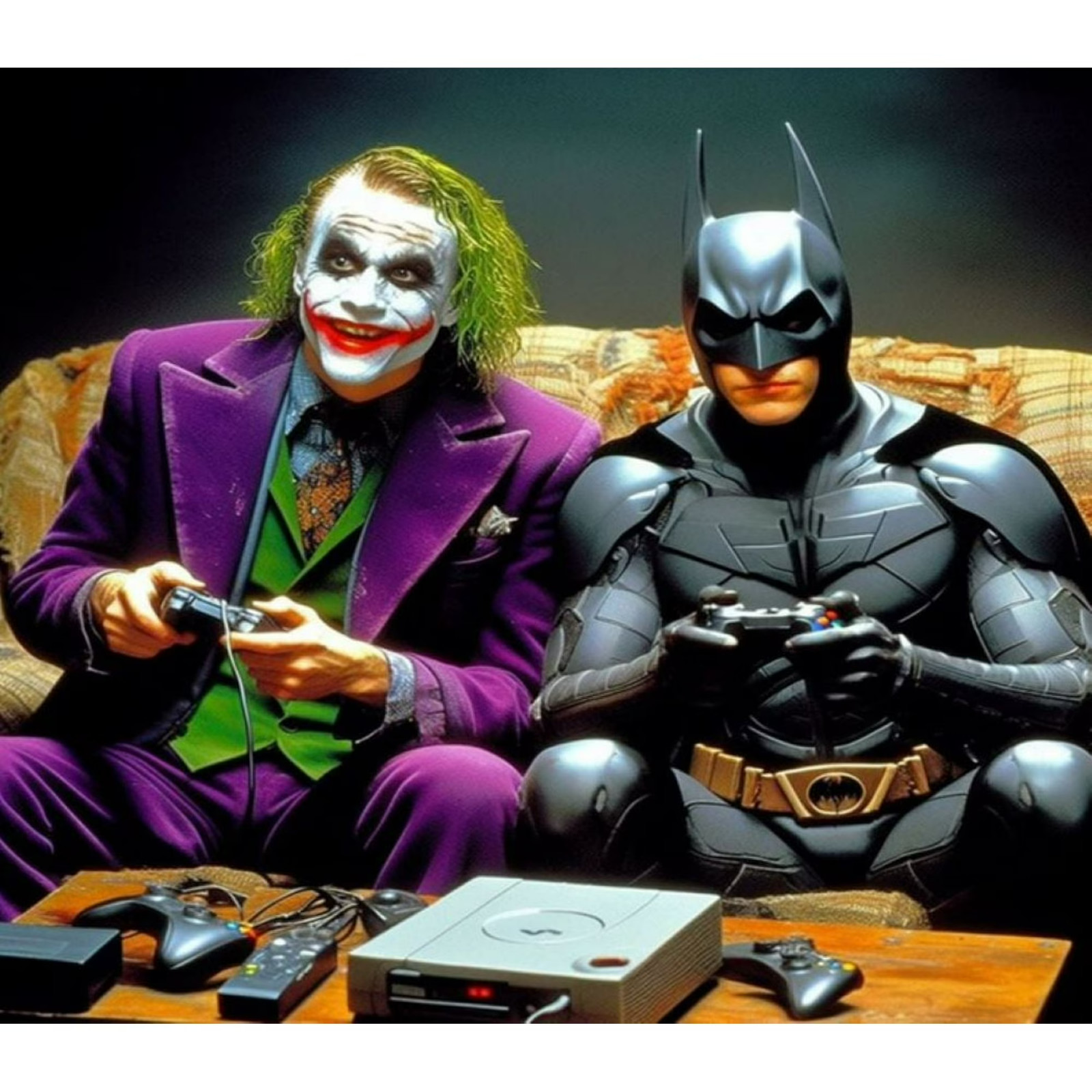 Batman and Joker Sticker Decal Laptop Wall Mirror Cup Tumblr Locker Bin