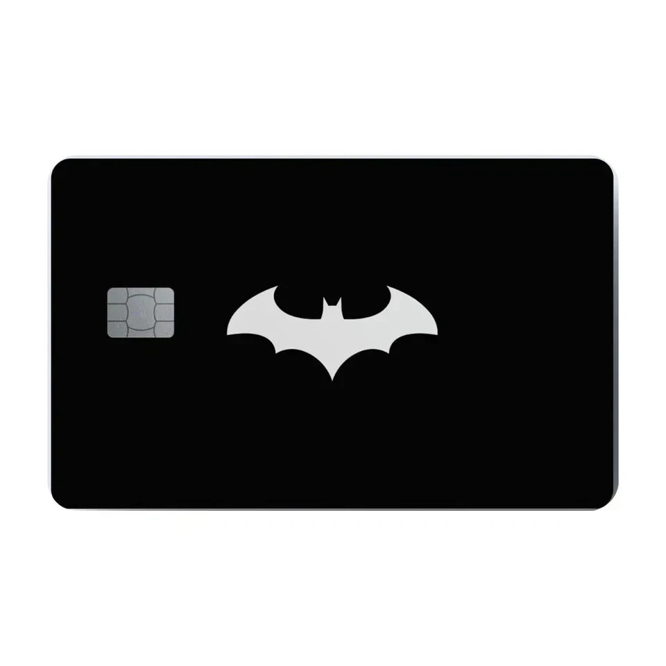 Batman Credit Card Skin Sticker Card Cover Decal Pack