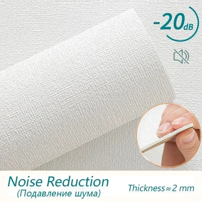 3D Self-Adhesive Linen Wallpaper Waterproof Wall Sticker Home Decor