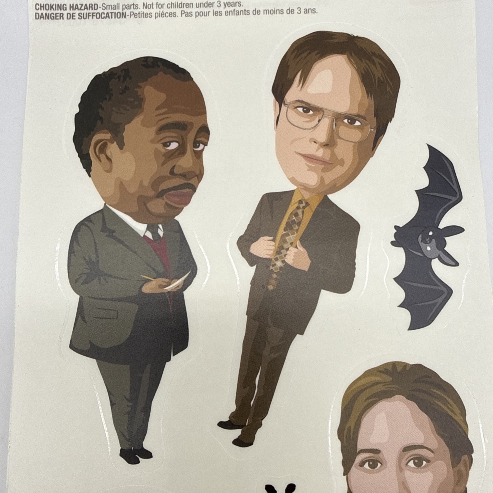 The Office Michael Scott Dunder Mifflin Dwight Sticker Sheet 10 Wall Decals