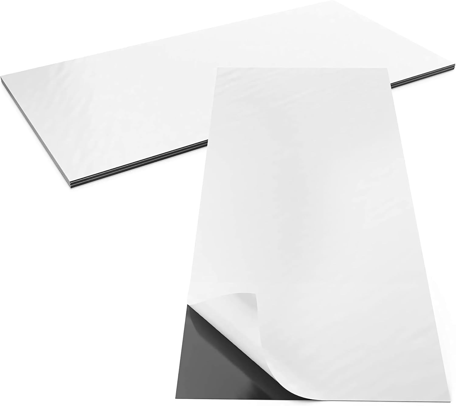 Cut to Size, Durable 4x12in Sticker Magnetizer 2 Pk: Turn Any Decal Into a St…