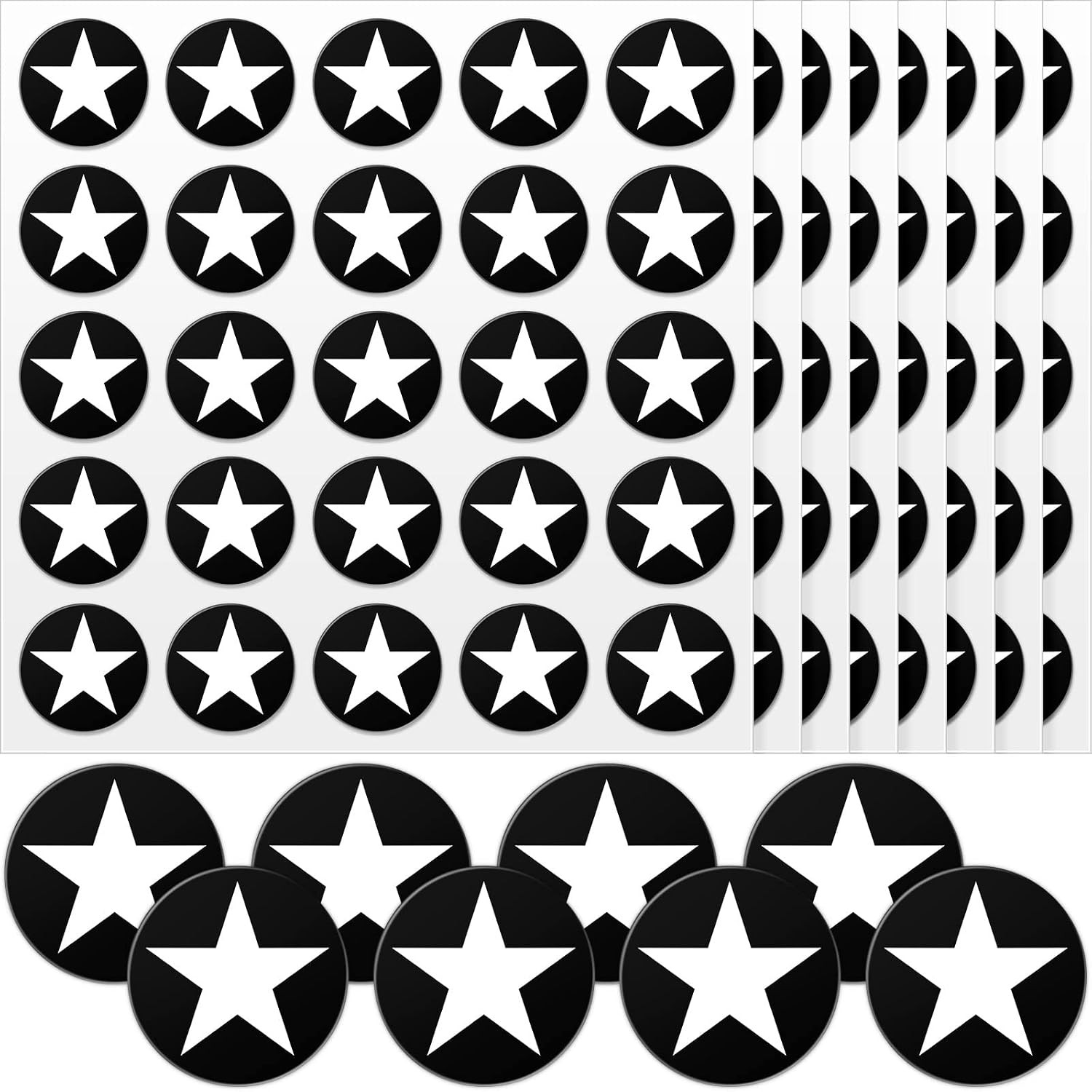 Helmet Stickers Football Baseball Helmet Decals 1-1/8 Inch Vinyl Sports Football