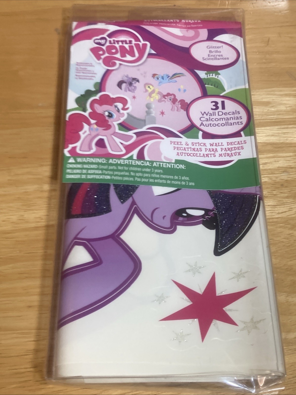 My Little Pony Friendship Is Magic G4 Wall Decals Peel & Stick 31 Pieces