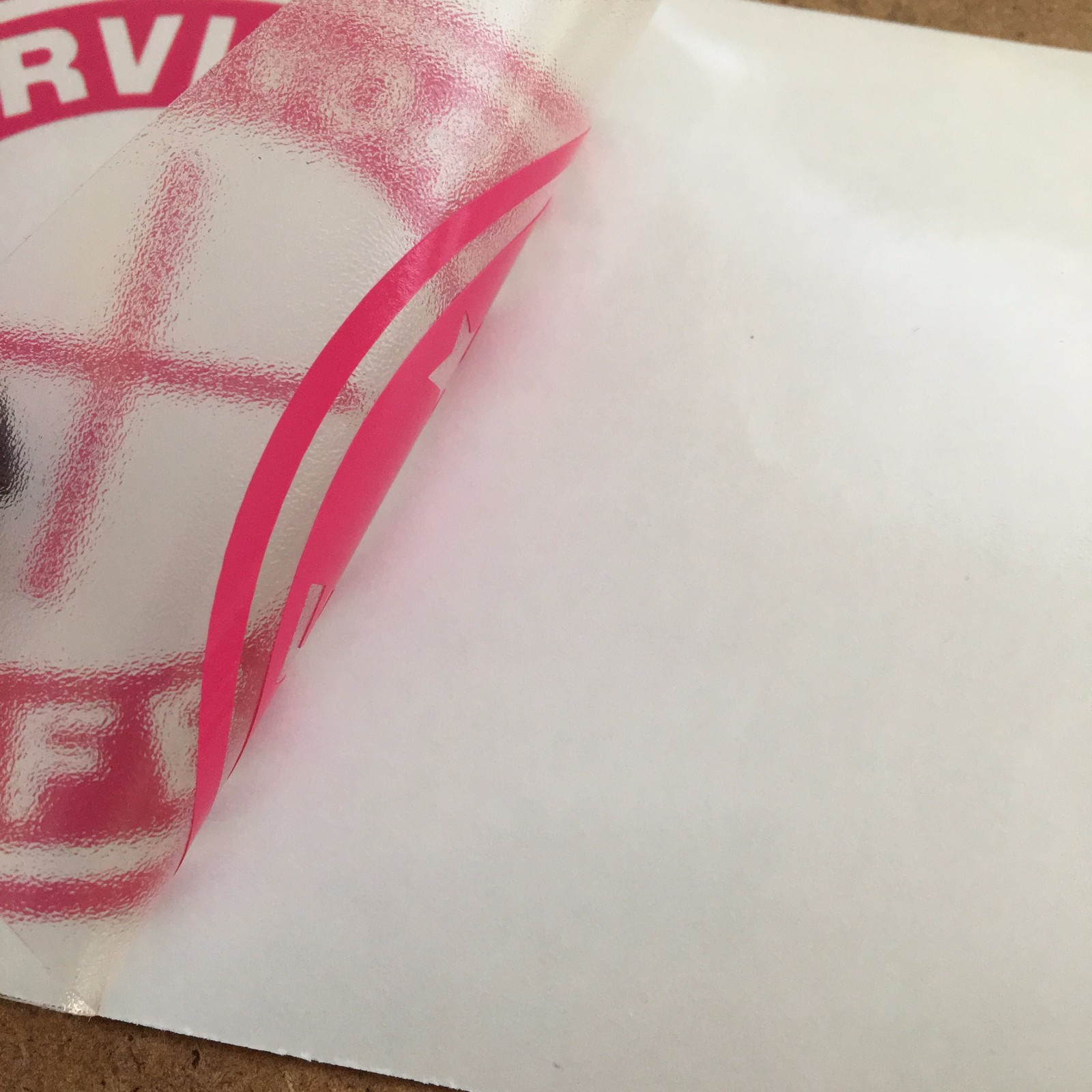Survivor's Coffee Breast Cancer Awareness Starbucks Cup Decal Sticker