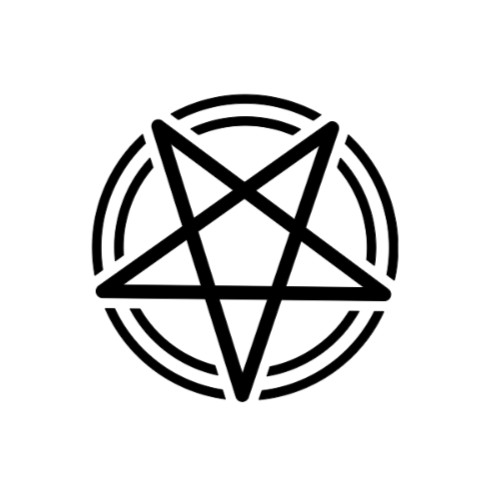 Pentagram Symbol Vinyl Decal Sticker Car Truck Window Laptop Water Bottle Mug