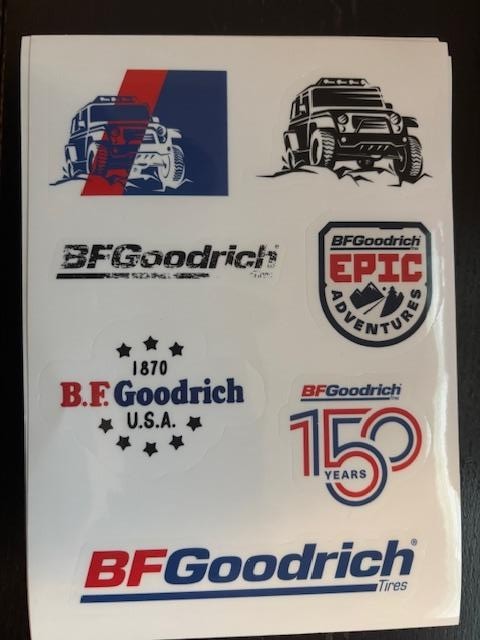 BF Goodrich – 7 Decals Stickers Car Bike OFFROAD RACING Motocross MX ATV