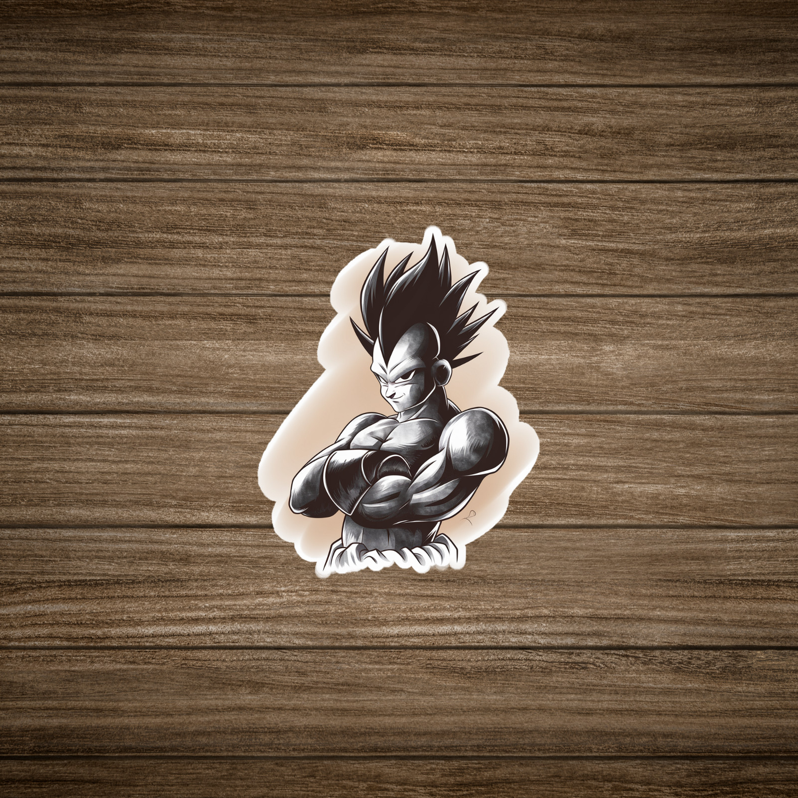 Vegeta Dragon Ball Z Super Saiyan Anime Character Sticker Decal #1798