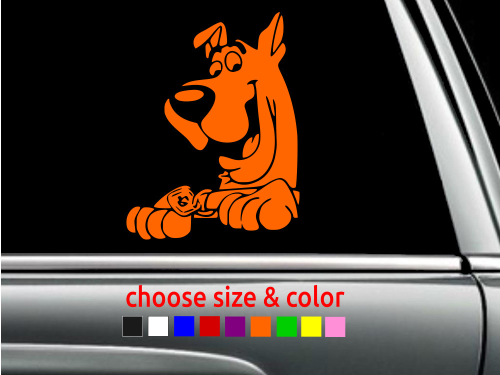 SCOOBY DOO Good Dog Vinyl Decal Car Wall Truck Window Sticker CHOOSE SIZE COLOR