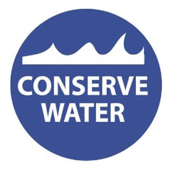 Conserve Water Hard Hat Decal Hardhat Sticker Helmet Label H240