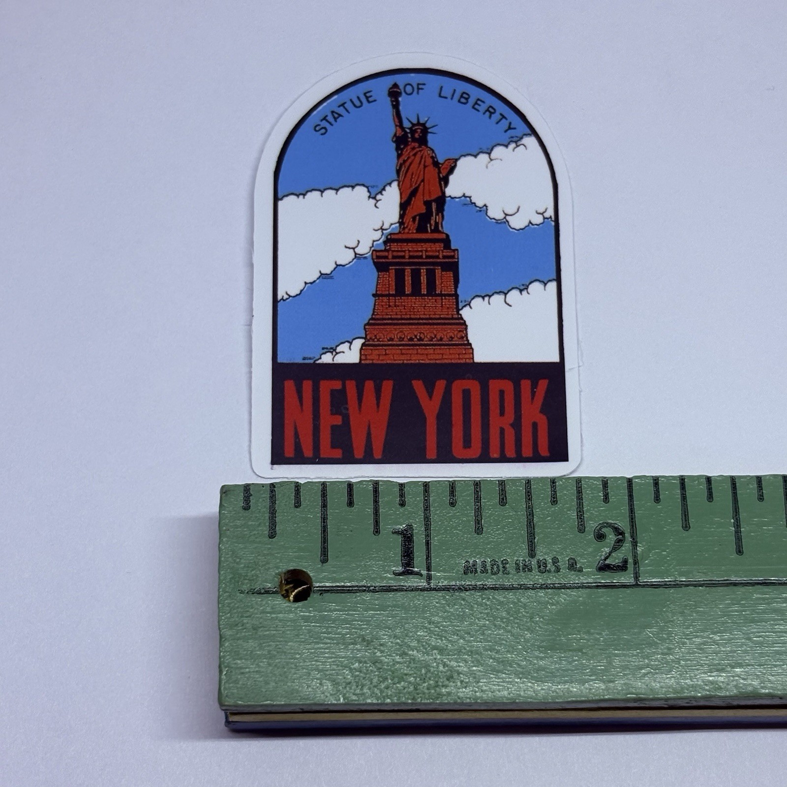 Statue Of Liberty NYC Sticker Travel Art Decal Vinyl Country Souvenir Matte Tc6