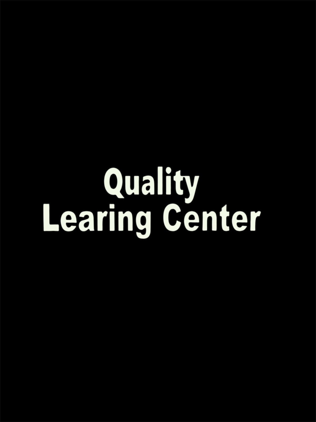 Quality Learning Center Decal for car Windows Laptops Any Smooth Surface