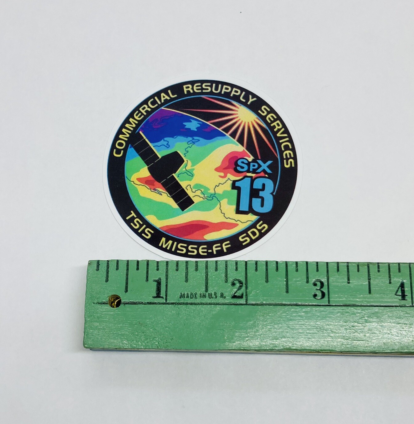 Commercial Resupply Services Sticker Sox 13 Vinyl Decal Space Travel Art P1