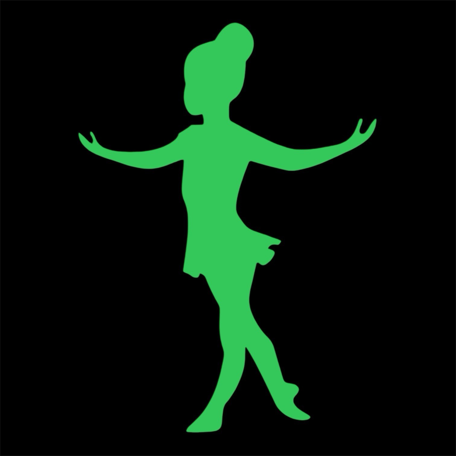 Ballerina dancing #2 Decal for car Windows Laptops most Smooth Surfaces
