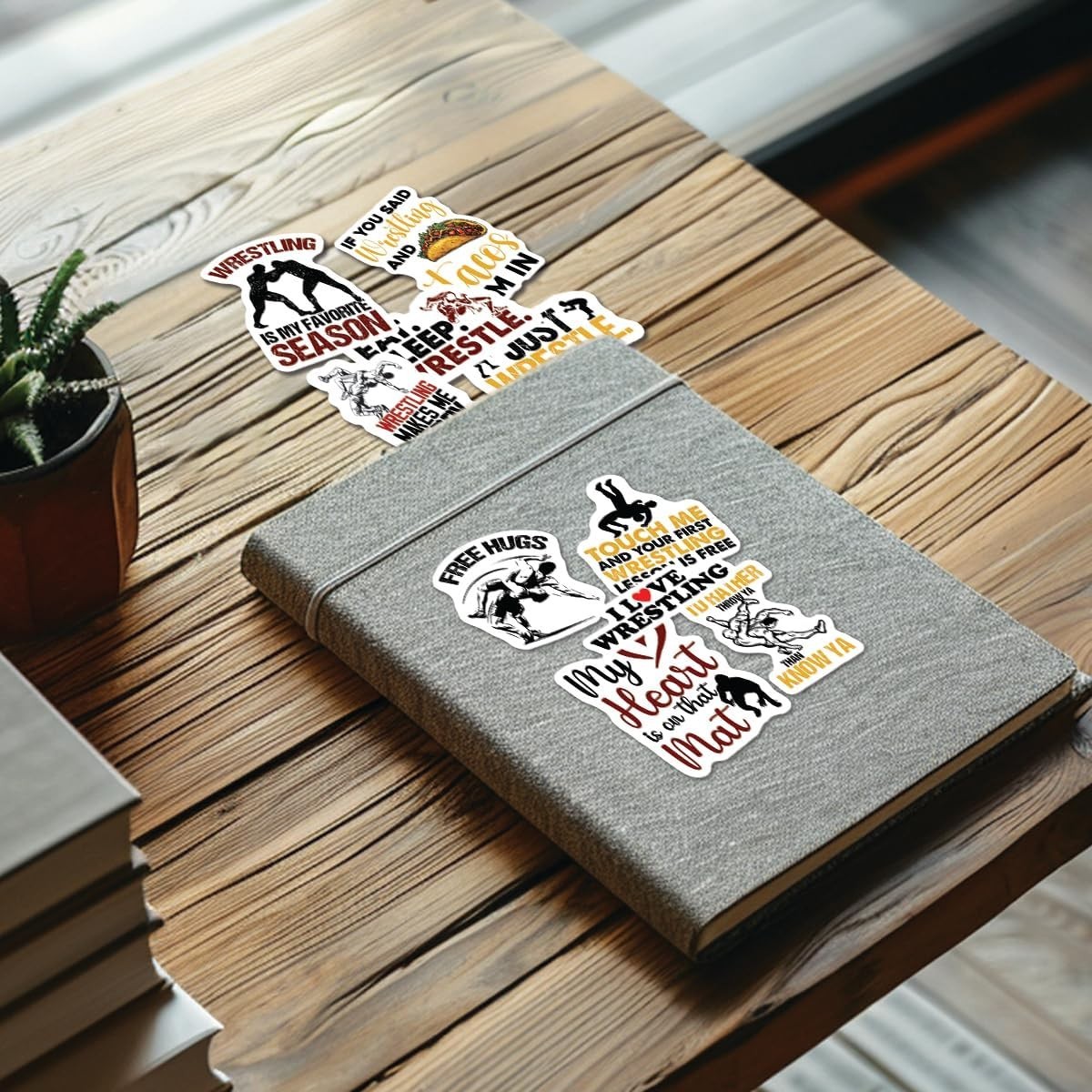 10pcs Wrestling Sticker, Wrestling Skills, Wrestling Legends, Gift For Wrestle